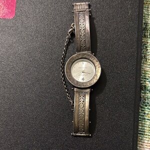 Silpada Silver Ornate Watch